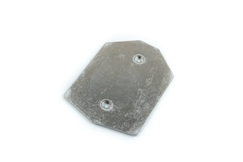Metallene Montageplatte für die FixUnit Wall.